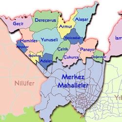 Bursa osmangazi kent haritası